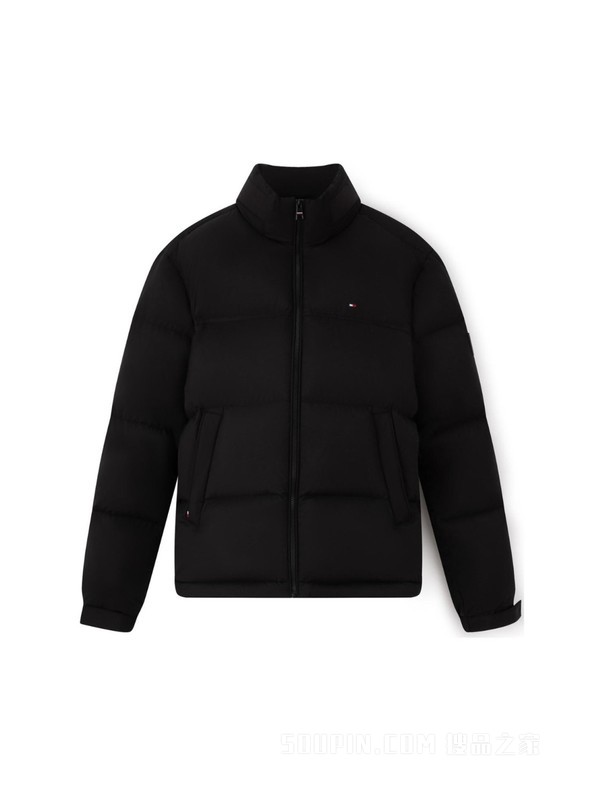 23新款秋冬男装简约绣标鸭绒绗缝保暖合身羽绒服外套02541