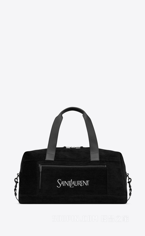 SAINT LAURENT提花行李包