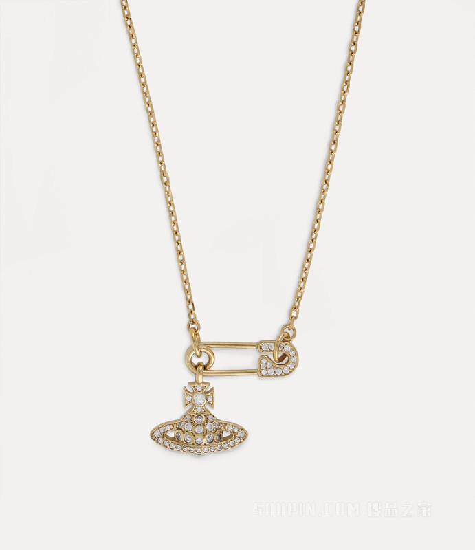 Lucrece Pendant Gold-Tone