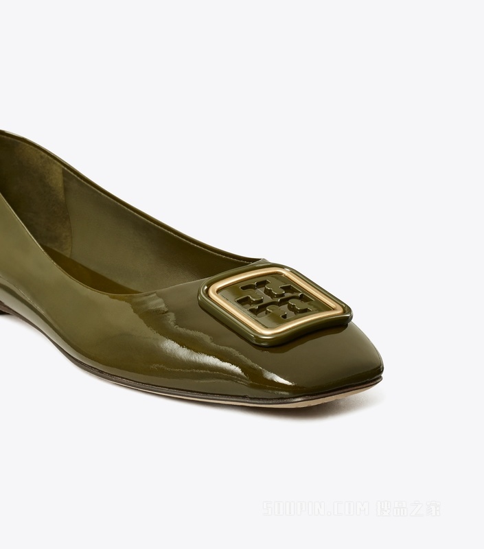 Georgia 芭蕾鞋 榉树金