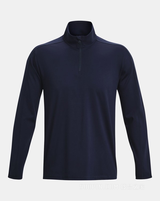 男士UA Meridian 1/4拉链运动上衣