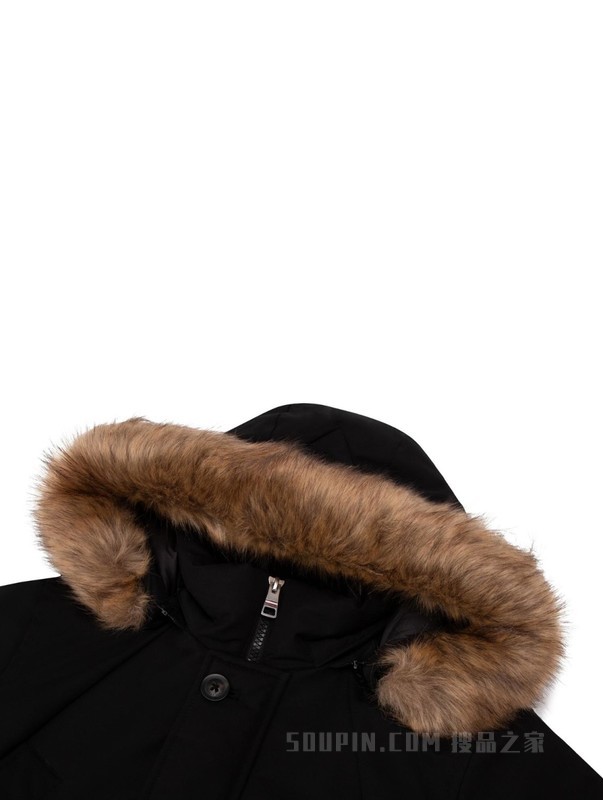 23新款秋冬男装户外中长鸭绒保暖合身毛领派克羽绒服02544