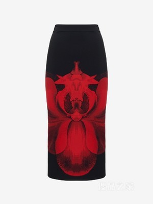 Ethereal Orchid铅笔裙