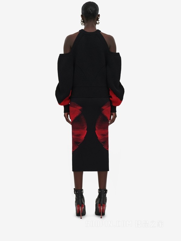 Ethereal Orchid铅笔裙