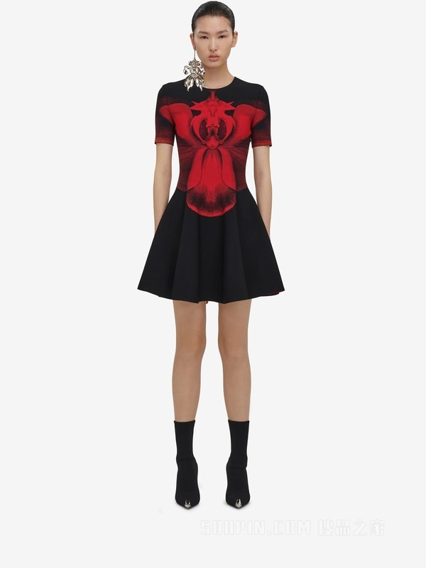 Ethereal Orchid迷你连衣裙