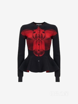 Ethereal Orchid宽摆开衫