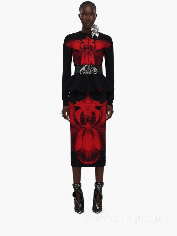 Ethereal Orchid宽摆开衫