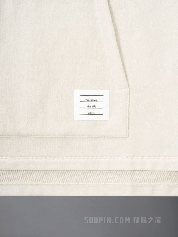 [早秋新品][七夕礼物]男士经典四条纹漏斗领回纹织套