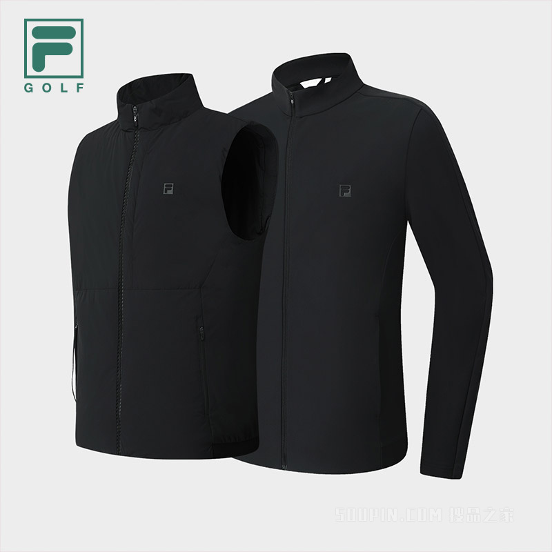 男子高尔夫菁英薄羽绒服（两件套）