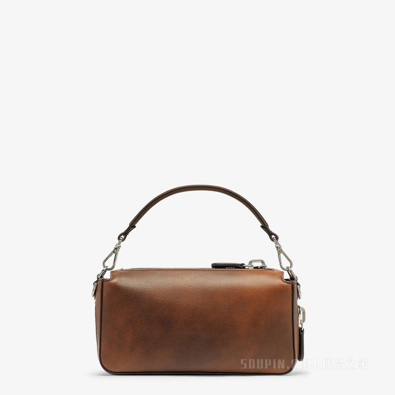FENDI/芬迪】BAGUETTE手袋棕色磨面革手袋7VA600APDBF1MLK-搜品之家