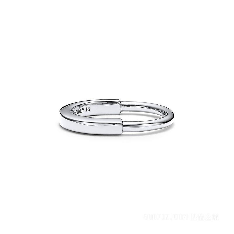 Tiffany Lock 系列 18K 白金戒指