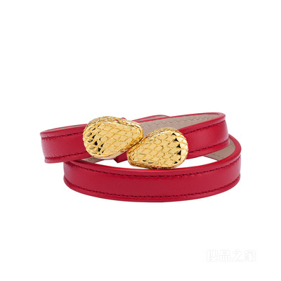 Serpenti Forever 皮革手镯