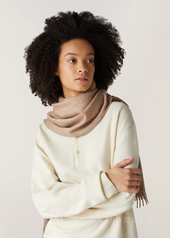 Loro Re-Cashmere 围巾 羊绒