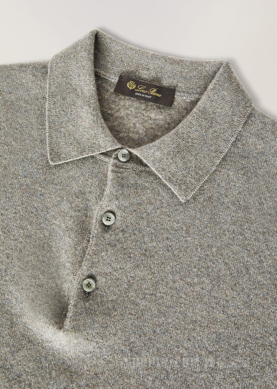 Loro Re-Cashmere Polo 衫 羊绒