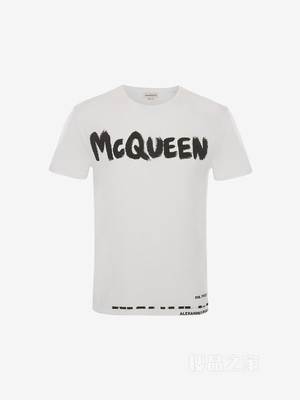 McQueen Graffiti T 恤