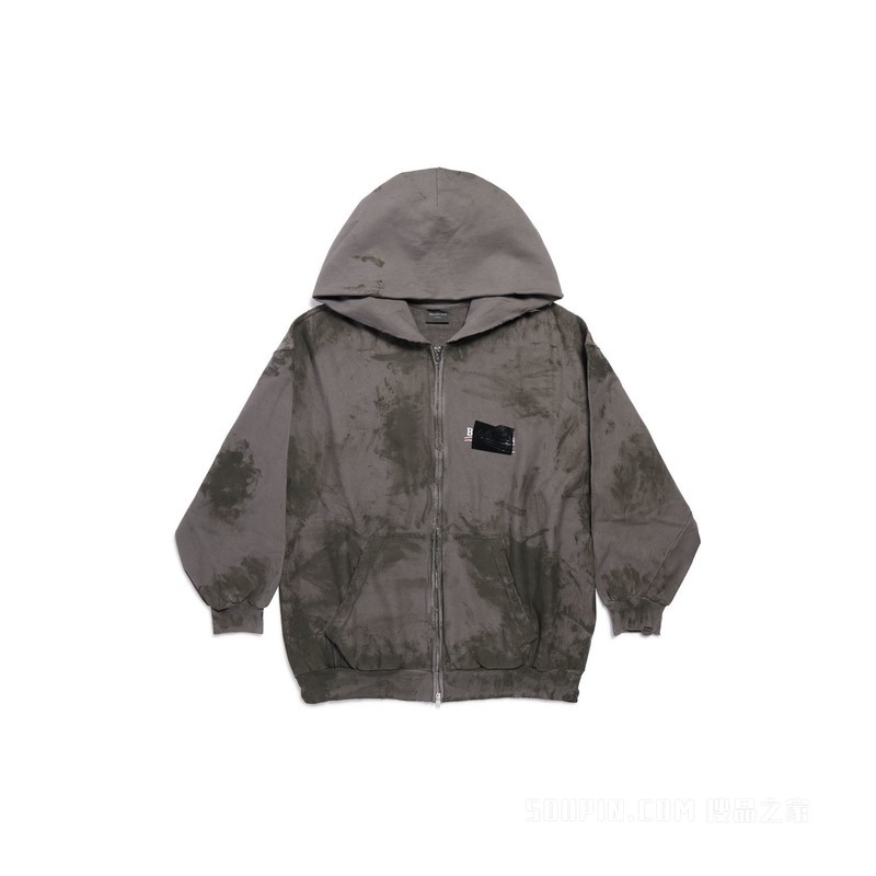 Gaffer 小号版型拉链 Hoodie 连帽衫