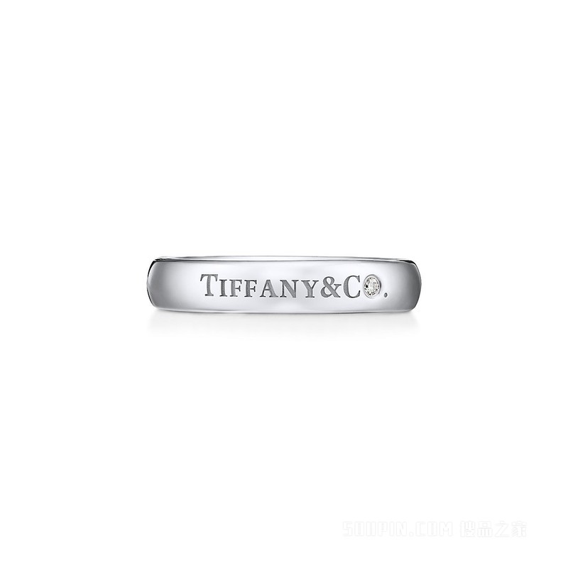 T&CO.® 系列铂金镶钻戒指