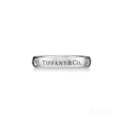 T&CO.® 系列铂金镶钻戒指