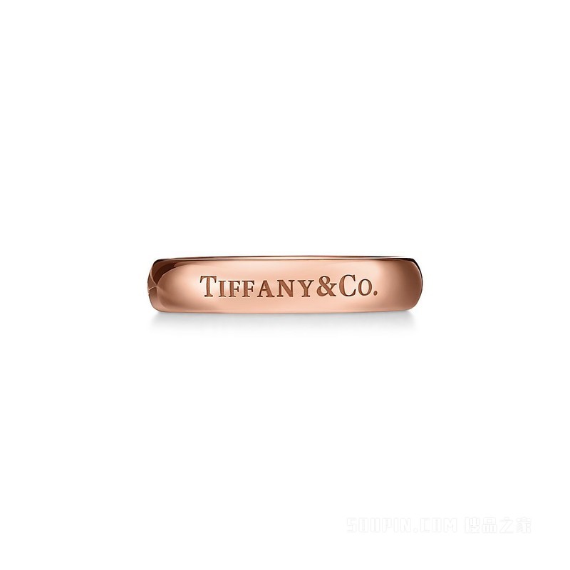 T&CO.® 系列 18K 玫瑰金戒指