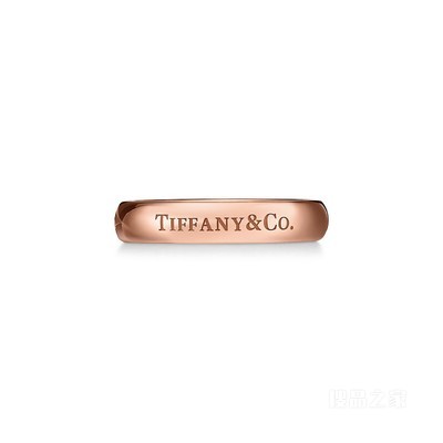 T&CO.® 系列 18K 玫瑰金戒指