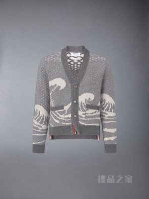 [早秋新品]美利奴费尔岛 V 领开衫
