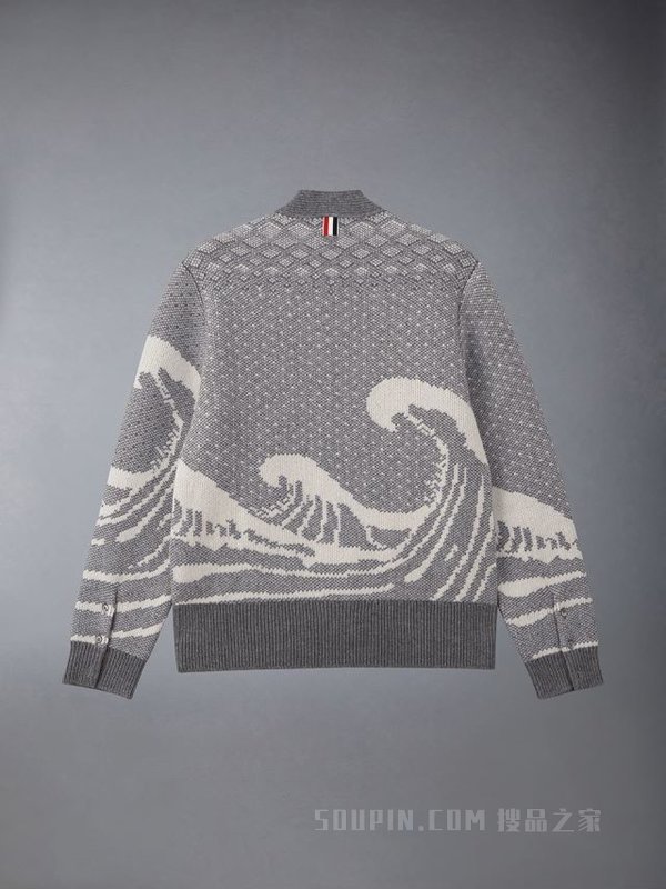 [早秋新品]美利奴费尔岛 V 领开衫