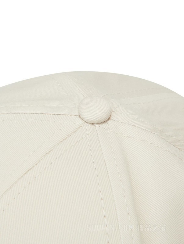 23新款秋季女装纯棉简约金属镂空字母百搭弯檐棒球帽15294