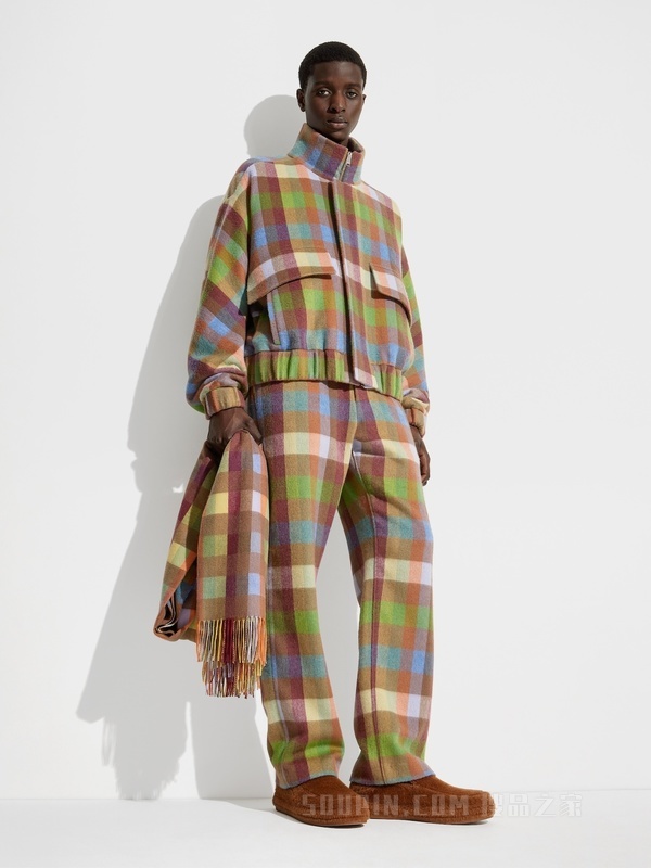 杰尼亚 x The Elder Statesman Pure Cashmere 束腰夹克