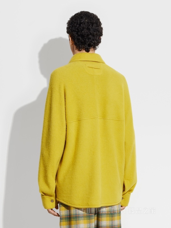 杰尼亚 x The Elder Statesman Oasi Cashmere 衬衫