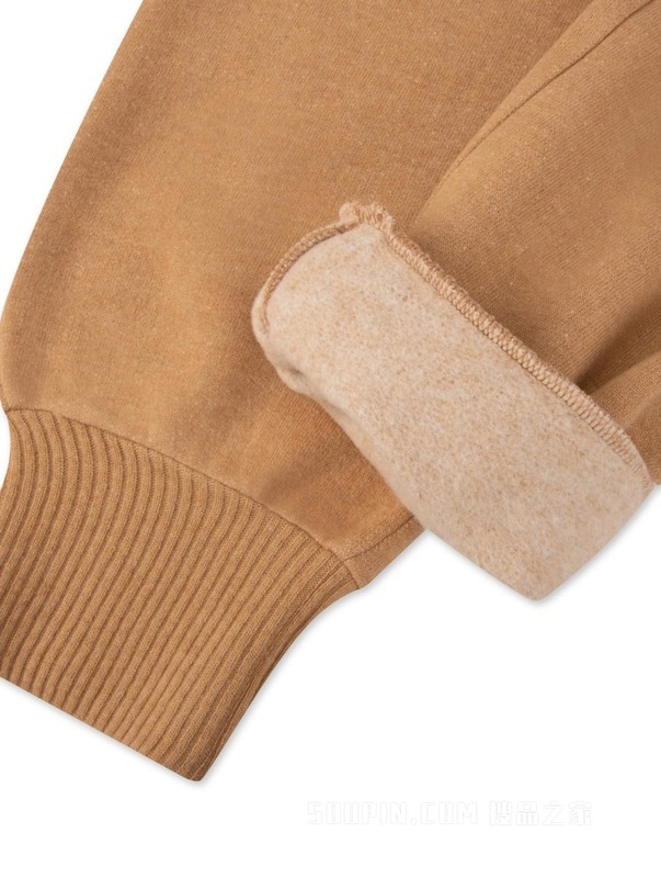 COLLECTION23新款秋冬男装羊毛混纺宽松抓绒针织卫裤32342