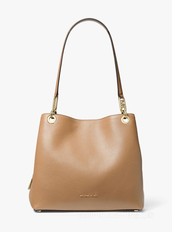 Kensington 大号皮质单肩托特包