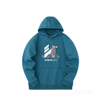 安踏KT Captain Klay系列男子连帽卫衣