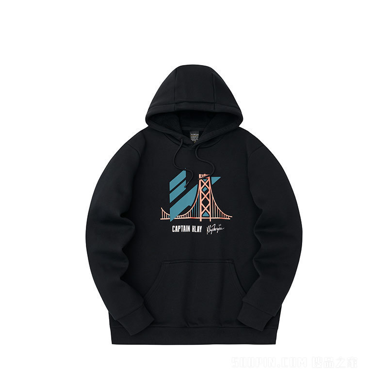 安踏KT Captain Klay系列男子连帽卫衣