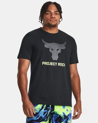 男士Project Rock强森Brahma Bull短袖T恤