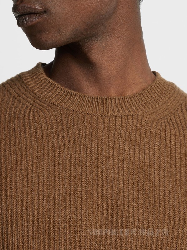 Foliage Mélange 色 Oasi Cashmere 圆领毛衣