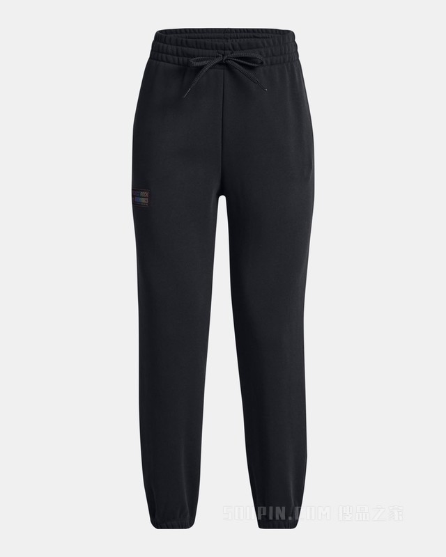 女士Project Rock强森高克重棉织长裤