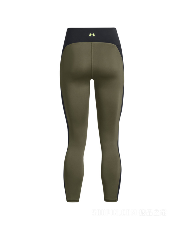 女士Project Rock强森Lets Go拼色紧身九分裤