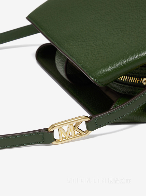 Kensington 中号皮质斜挎包