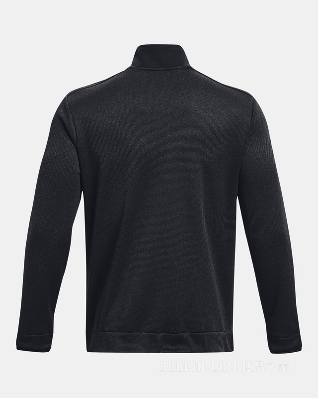 男士UA Storm Sweater 1/2拉链抓绒运动上衣