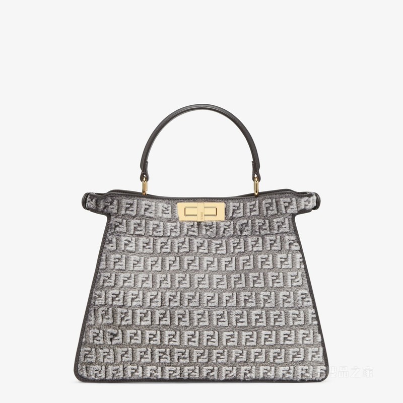 FENDI 手袋 FENDI Baguette Chain Midi Shoulder Bag Leather Yellow 8BR793