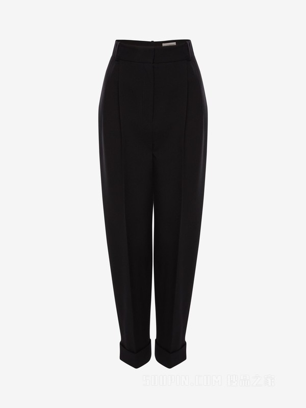 Wool Peg Trouser