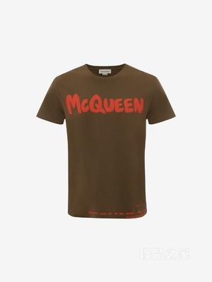 McQueen涂鸦T恤