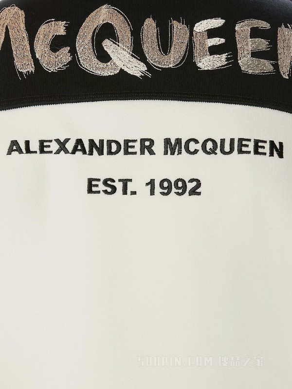 双色McQueen涂鸦卫衣