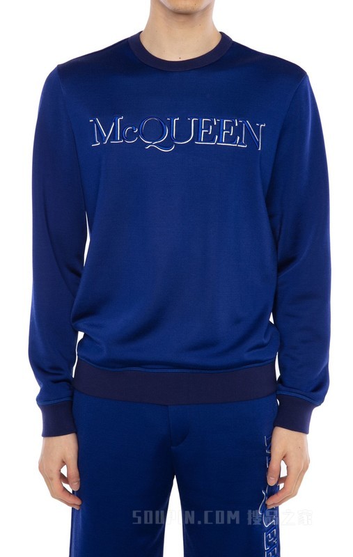 McQueen刺绣卫衣