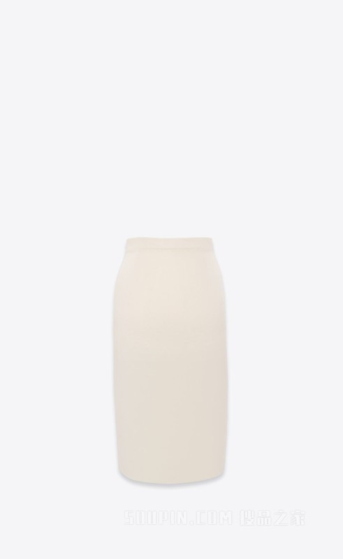 针织铅笔裙