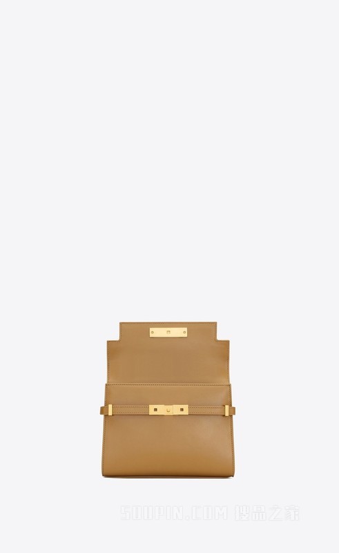 Manhattan box saint laurent皮革迷你斜挎包