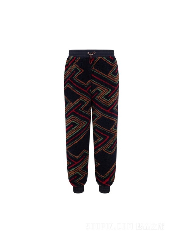 PENDLETON23秋冬男仿羊羔绒拼接束脚宽松针织卫裤34032