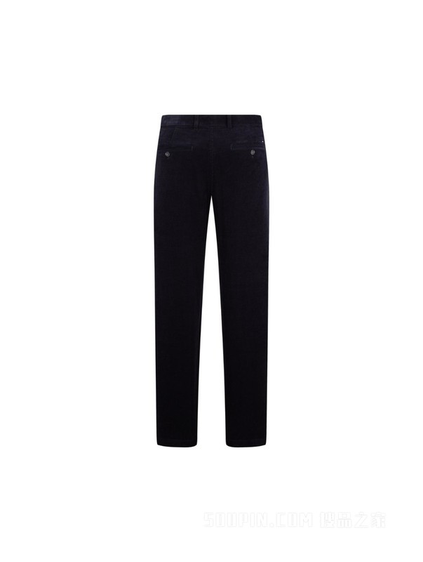 【许光汉同款】23秋冬男装纯棉灯芯绒褶裥宽松休闲裤32557