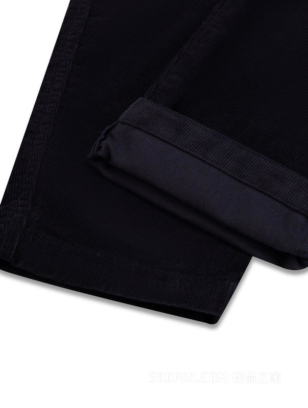 【许光汉同款】23秋冬男装纯棉灯芯绒褶裥宽松休闲裤32557