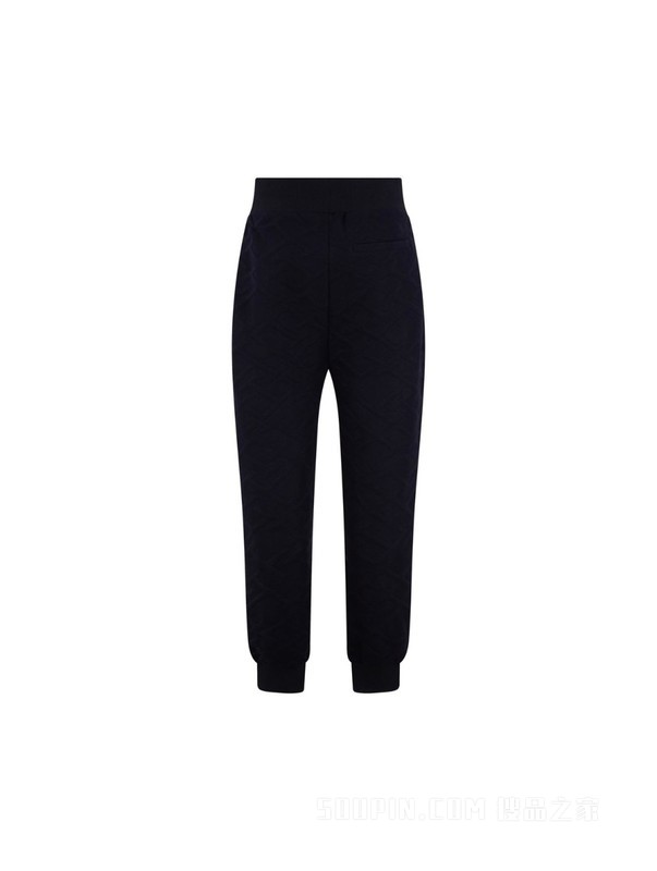 COLLECTION23秋冬男装暗纹提花抽绳束脚运动宽松卫裤32442